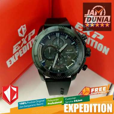 JAM TANGAN PRIA WANITA EXPEDITION ORIGINAL FULL BLACK STRAP EXF 6810 EXF6810 EXF 6810 EXPEDITION 681