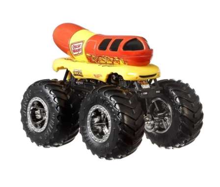 Hotwheels / Hot Wheels Mobil Monster Truck FJY44 Oscar Mayer