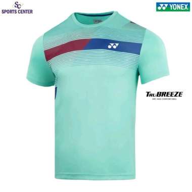 New Kaos / Jersey Yonex Badminton Runaway Collection TruBreeze 2896 Spearmint S.
