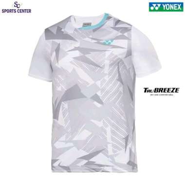 New Kaos / Jersey Yonex Badminton Runaway Collection TruBreeze 2920 White M.