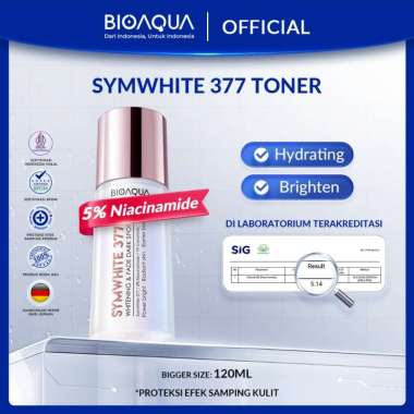 BIOAQUA SymWhite 377 Whitening & Fade Dark Spot Skincare BA Toner Symwhite