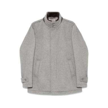 Herno Cashmere Jacket Grey 50 Grey