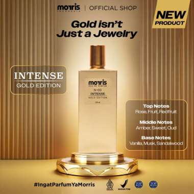Morris Red Edition Saffron Eau De Parfum – 100ml Gold Intense