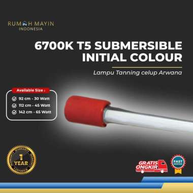 MAYIN Lampu Tanning Celup T5 MAYIN INTERNATIONAL 6700K Aquarium Ikan Arwana 92cm Packing PVC