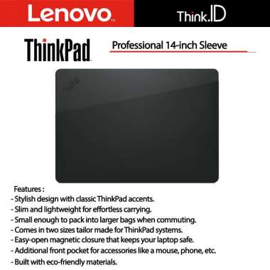 Tas Laptop ThinkPad Professional 14-inch Sleeve 4X41L51716