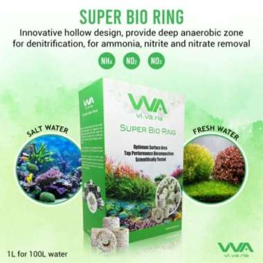 vivaria super bio ring (media bacteria aquascape/air tawar)