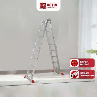 Tangga W / Tangga Aluminium – Cozy Ladder 400 A – Activ Furniture