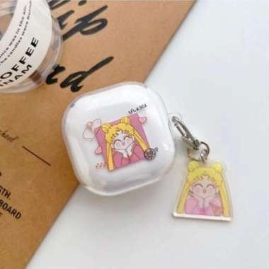 Softcase for SAMSUNG Buds 2/Live/Pro/FE Pelindung Earphone Kartun Karakter 3D & Transparan Motif Kar