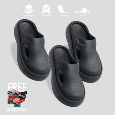 Prodigo - Sandal Slide Bergen All Varian I Sepatu Sandal Slop Wanita I Sandal Slide Pria Casual | Se