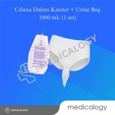 Celana Dalam Kateter + Urine Bag 1000 mL (1 set
