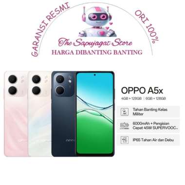 Oppo A5X 4/128 6/128 New Garansi Resmi Promo Bandung 6/128 Blue