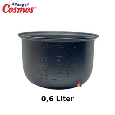 Panci Teflon Magic Com Cosmos 0.6 / 1.8 / 2 Liter Harmond / Tinggi / Pendek / Kecil 0.6 Liter