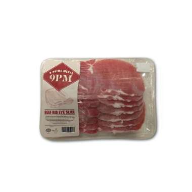 9PM BEEF YEARLING RIB EYE SLICE PACK