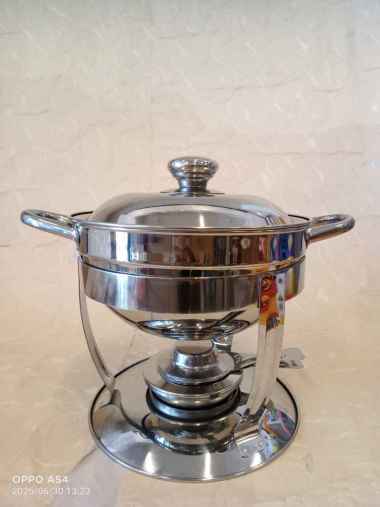 Bima Stainless Steel Soup Bowl 20cm 3 Liter with Food Warmer Full Stainless