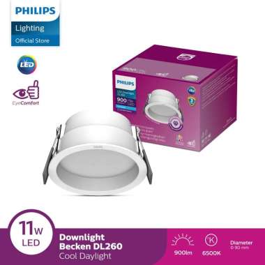 Lampu Downlight Philips DL260 RD D90 11W 965 Cahaya Putih