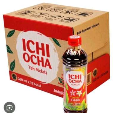 Ichi ocha melati 350ml(1karton/24botol)