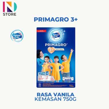 Frisian Flag Primagro 1+ 3+ Rasa Madu Vanila Kemasan 750G 1 Pcs/Box - Susu Pertumbuhan Anak PRIMA 3+