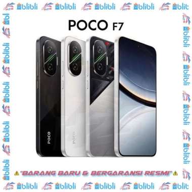 POCO F7 5G 12GB/512GB | BNIB | Garansi Resmi Black