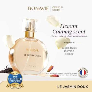 Bonavie Eau de Parfum - Le Jasmin Doux 30ml Tea Series Parfum Wangi Tahan Lama Dan Wangi Edp