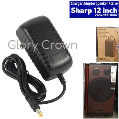 Adaptor Charger Speaker Sharp 12 inch CBOX-TRB12MBO Adapter Active