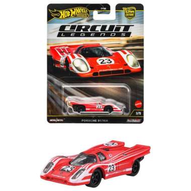 Hot Wheels Premium Porsche 917KH Circuit Legend Merah Mobil Koleksi Balap PORSCHE 917KH