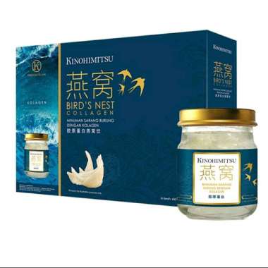 Kinohimitsu Bird Nest Collagen - 6 botol 75 ml