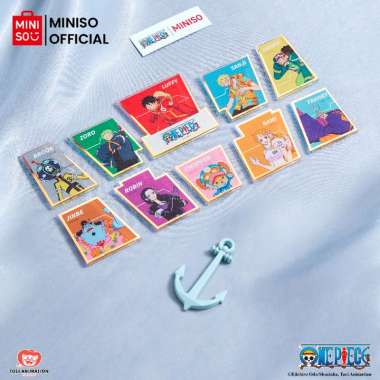 [NEW LAUNCH] Miniso x One Piece Collection Puzzle Fridge Magnet - Magnet Kulkas Puzzle One Piece Kar