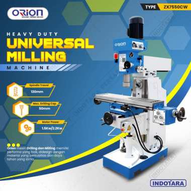 Mesin Milling Orion Universal Milling Machine ZX7550CW