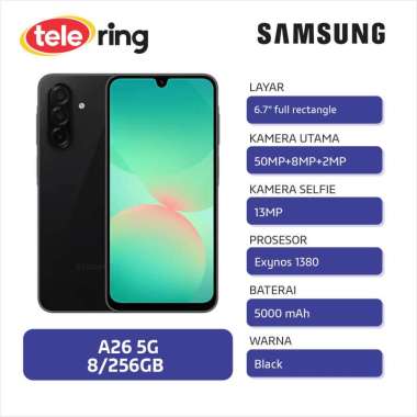HP SAMSUNG A26 5G 8/256GB BLACK