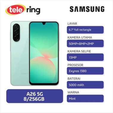 HP SAMSUNG A26 5G 8/256GB MINT