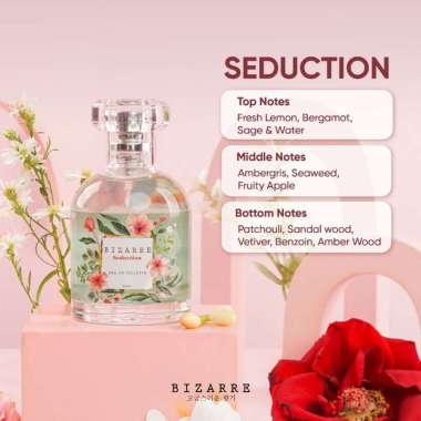 BIZARRE Parfum Wanita Eau De Toilette EDT 50 ml - Wangi Tahan Lama EDT - Seduction