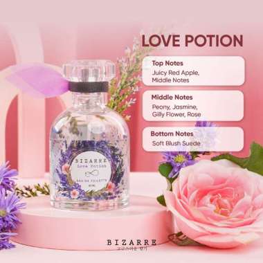 BIZARRE Parfum Wanita Eau De Toilette EDT 50 ml - Wangi Tahan Lama EDT - Love Potion