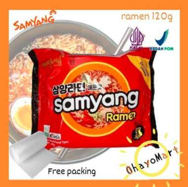 Promo Harga Samyang Hot Chicken Ramen Spicy 120 gr - Blibli