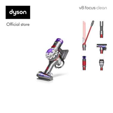 Dyson V8 Focus Clean handheld vacuum - Penyedot Debu Ringkas & Ringan | Daya hisap kuat | Membersihk