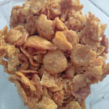 [ 1 Kg ] Emping Mlinjo Pedas Manis | Cemilan Rumahan Kripik Emping Mlinjo | Aneka Cemilan dan Snack 