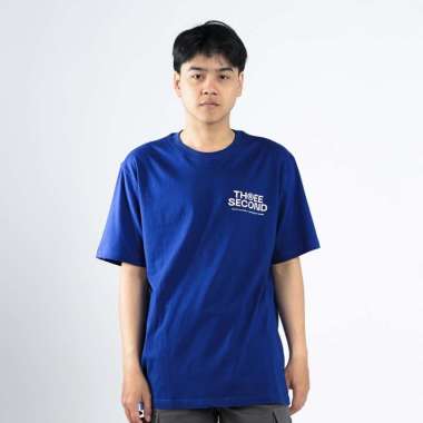 3Second Men's T-Shirt Short Sleeve Regular Fit Cotton Colmar OL-C260425 White XL