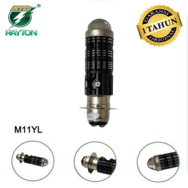RTD Rayton Lampu Utama/ Lampu Laser / Lampu Depan Motor LED / Lampu Kotak M11YL 30W DENGAN KIPAS RGB