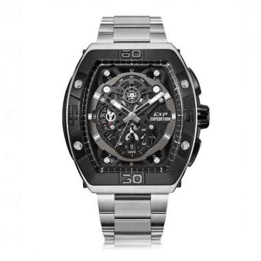 Expedition 6800 Silver Black Steel MCBTBBA