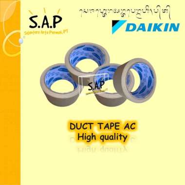 Duct Tape AC/ Isolasi AC - Lem