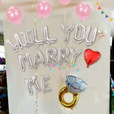 Paket Dekorasi Will You Marry Me / Lamaran Simple