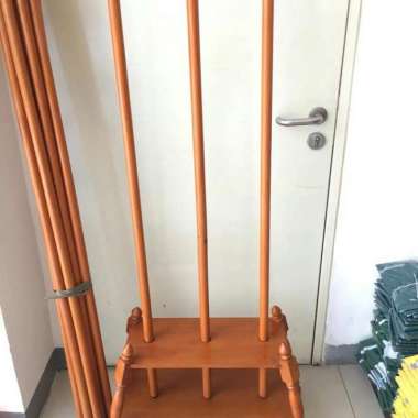 Tiang bendera pataka 3 lubang