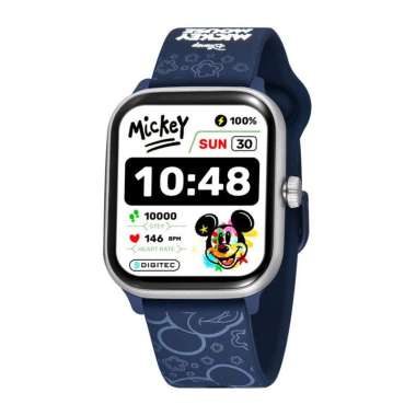 JAM WANITA SMARTWATCH DIGITEC ORIGINAL WONDER BLUE DISNEY MICKEY MOUSE SMARTWATCH DIGITEC ORI DIGITE