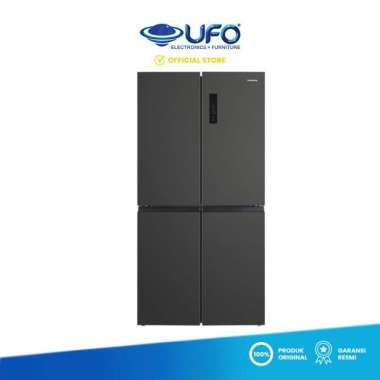 Changhong Kulkas 4 Pintu FCD-680NIB Inverter 548L Multi Air Flow