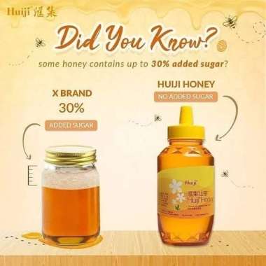 Huiji Honey Madu Murni Asli Alami Import Singapore 1 KG (Original)