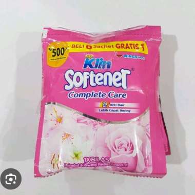 Soklin softener complete care 14ml perlembar isi 4renceng