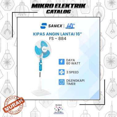 Kipas Angin Berdiri / Standfan SANEX