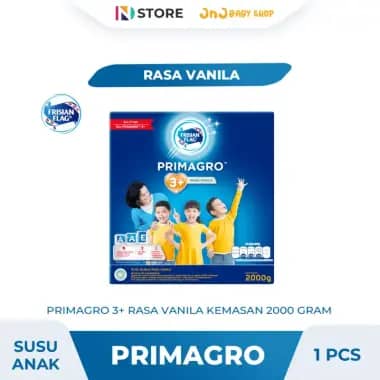 Promo Harga FRISIAN FLAG Primagro 3 Vanilla 2000 gr - Blibli