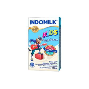 Indomilk Susu UHT Kids Plain 115 ml