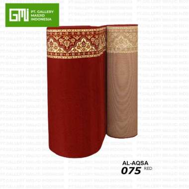 PT. GMI - Jual Karpet Mesjid Tebal Empuk Al-Aqsa Tebal 13mm / Karpet Sajadah Masjid Roll Warna Hijau