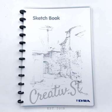 Lyra Sketchbook A4 Refill Buku Gambar Sketsa Kertas Paper 21 Cm x 30 Cm 30 Sheet A4 Sketchbook